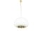 Lampe à Suspension en Verre Opalin Blanc, Aluminium Poli & Plastique par Achille & Pier Giacomo Castiglioni pour Flos, 1960s 2