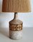 Pied de Lampe Accolay en Céramique Perforée par Raphael Giarrusso, 1960s 5
