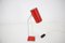 Vintage Red Table Lamp from Lidokov, 1960s, Image 8