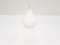 Petite Lampe à Suspension Vintage en Verre Blanc, 1958 4