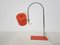 Mid-Century Dutch Orange Desk Light, 1960s 10