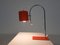 Lampe de Bureau Mid-Century Orange, Pays-Bas, 1960s 2