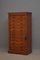 Early Victorian Figured Mahogany Collectors Cabinet 11