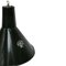 Vintage Industrial Dark Green Enamel Pendant Lamp, 1950s 2