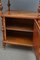 Antique Victorian Walnut Stand with Shelves 3