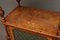 Antique Victorian Walnut Stand with Shelves 6