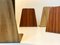 Teak, Oak, & Rosewood Veneered Bookends, 1960s, Set of 8, Image 3