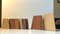 Teak, Oak, & Rosewood Veneered Bookends, 1960s, Set of 8, Image 1