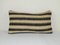 Striped Wool Kilim Throw Pillow Cover 1