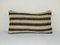 Striped Wool Kilim Throw Pillow Cover, Image 1