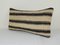 Handmade Striped Turkish Lumbar Pillow Cover, Image 3