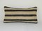 Handmade Striped Turkish Lumbar Pillow Cover, Image 1
