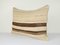 Turkish Striped Wool Kilim Pillow Cover, Image 3