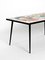 Mid-Century Italian Iron Table with Tiled Top and Abstract Motif, 1950s, Image 5