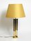 Large Brass Table Lamps from Vereinigte Werkstätten Collection, 1970s, Set of 2 1