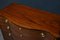 Antique Regency Mahogany & Rosewood Serpentine Chest of Drawers, Image 12