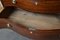 Antique Regency Mahogany & Rosewood Serpentine Chest of Drawers, Image 10