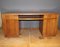 Mid-Century Large Art Deco Walnut Desk, 1940s 10