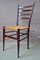 Mid-Century Italian Beech Wood and Hemp Rope Dining Chairs, 1950s, Set of 2 8