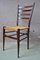 Mid-Century Italian Beech Wood and Hemp Rope Dining Chairs, 1950s, Set of 2, Image 8