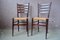 Mid-Century Italian Beech Wood and Hemp Rope Dining Chairs, 1950s, Set of 2 6