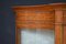 Antique Victorian Satinwood Serpentine Display Cabinet 13