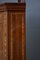 Antique Edwardian Mahogany Inlaid Corner Display Cabinet, Image 4
