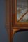 Antique Edwardian Mahogany Inlaid Corner Display Cabinet 3