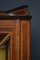 Antique Edwardian Mahogany Inlaid Corner Display Cabinets, Set of 2 4