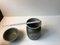 Zenit Ceramic Green Vase & Bowl Set by Gunnar Nylund for Rörstrand, 1970s, Set of 2, Image 6