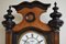 Victorian Vienna Walnut Clock 6