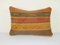 Turkish Oushak Kilim Rug Pillow Cover, Image 1