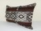 Turkish Hand-Woven Goat Hair and Wool Kilim Pillow Cover 3