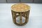 Rattan and Bamboo Side Tables, 1960s, Set of 2 5