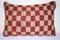 Geometrical Turkish Wool Rug Pillow Cover, Image 1