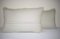 Federe Shaggy in angora bianca di Vintage Pillow Store Contemporary, set di 2, Immagine 4