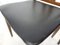 Poltrone in palissandro e pelle nera di Danish Overseas Furniture, anni '60, set di 8, Immagine 5