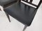 Poltrone in palissandro e pelle nera di Danish Overseas Furniture, anni '60, set di 8, Immagine 6