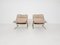 Beige Leather Zeta Lounge Chairs by Paul Tuttle for Strässle, 1960s, Set of 2, Image 5
