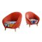 Mid-Century Italian Velvet Armchairs by Federico Munari, Set of 2 4