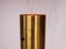 Lámpara colgante vintage de latón y laca, años 70, Imagen 6