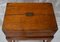 Large Victorian Oak Campaign Chest on Stand 6