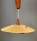 Teak Ceiling Lamp from Temde, 1960s, Image 5