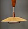 Teak Ceiling Lamp from Temde, 1960s 1