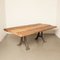 Upcycled Wood Worktable, 1950s, Image 12