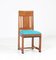 Art Deco Haagse School Oak Chairs by Jan Brunott, 1920s, Set of 4 4