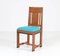 Art Deco Haagse School Oak Chairs by Jan Brunott, 1920s, Set of 4 1