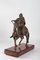 Sculpture Louis XIV Antique en Marbre, Merisier, Argent et Bronze 4