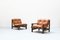 Danish Leather Armchair & Lounge Chair by Carl Straub, 1960s 6