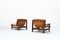 Danish Leather Armchair & Lounge Chair by Carl Straub, 1960s 2